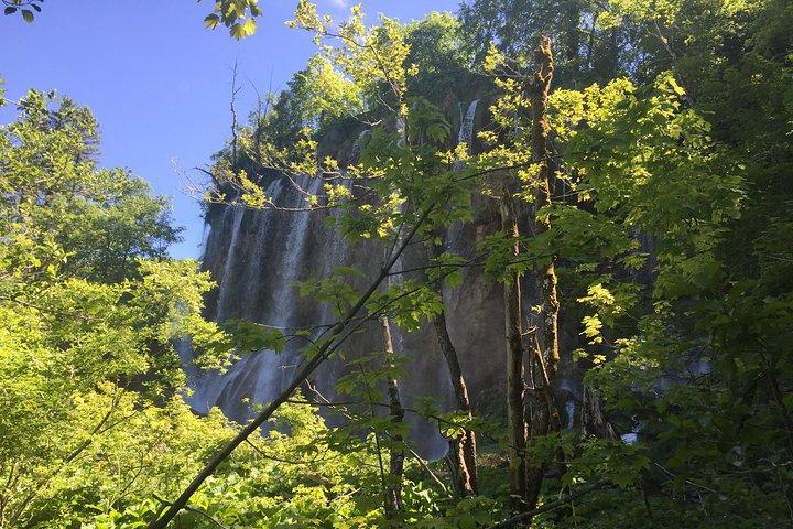 Lacs de Plitvice avec billet et visite guidée de Rastoke au départ de Zagreb