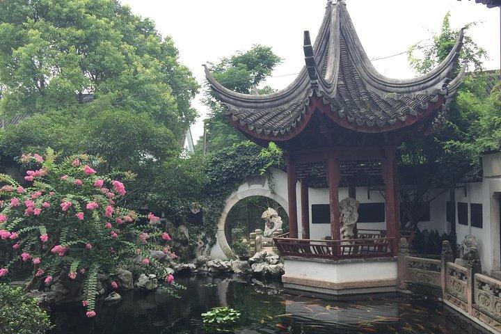 Private Zhujiajiao Ancient Town en Harmony Garden Day Tour met Gondola-rit