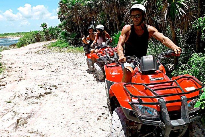 ATV Seashore + Cenote Combo: Mezcalitos & Maya Cenote Erfahrung