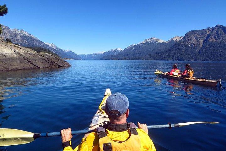 Canoë kayak aventure autour de Bariloche