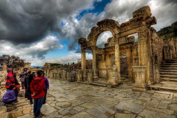 Tour condiviso di Efeso per i passeggeri della crociera dal porto di Kusadasi