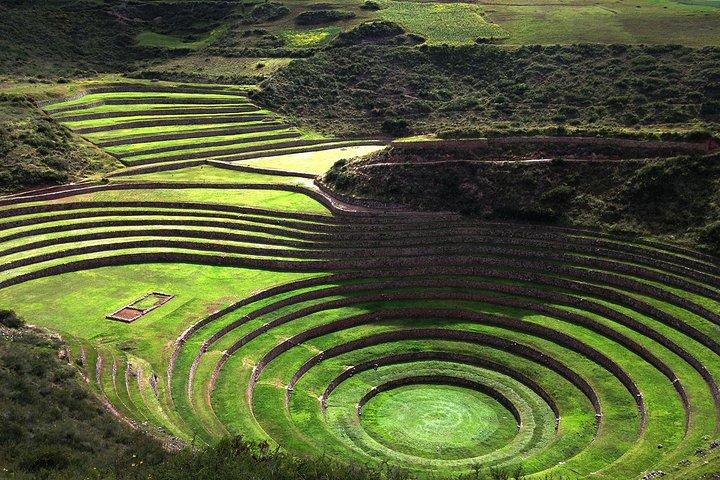 Paseo en bicicleta de montaña en Moray a Maras y Minas de Sal