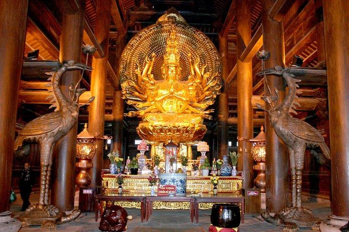 Luxe Trang An - Bai Dinh 1-daagse tour vanuit Hanoi: per limousine en kleine groep