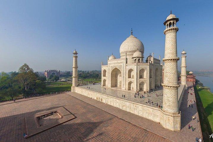 Taj Mahal, Agra Fort und Fatehpur Sikri mit dem Privatfahrzeug