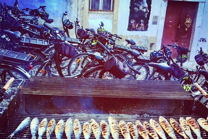 Gå Smag Lisboa med elektrisk cykel