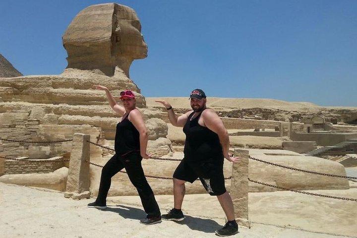 Private Giza Pyramids, Sphinx & Valley templo Tour All inclusive