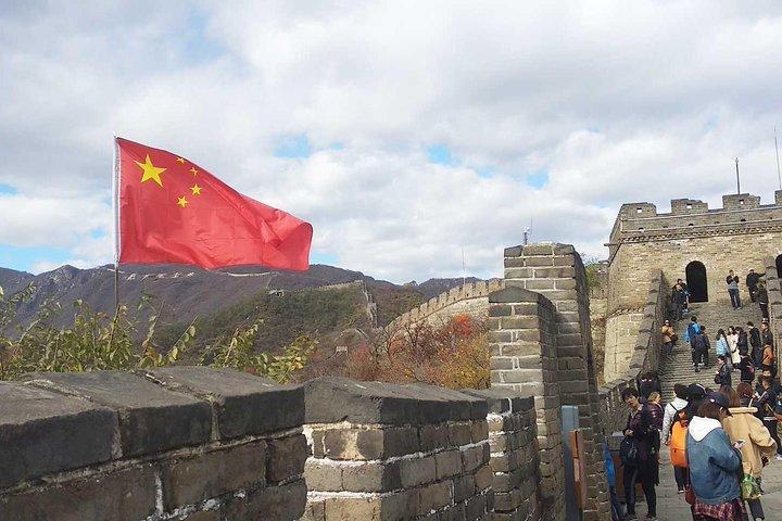 Mutianyu Great Wall Tour Plus Flexibelt eftermiddagssightseeing