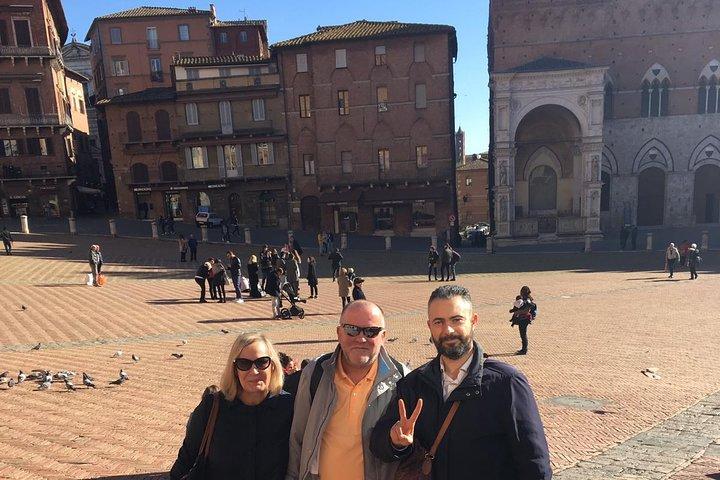 Vanuit Florence: Tour naar Siena en San Gimignano per Minivan