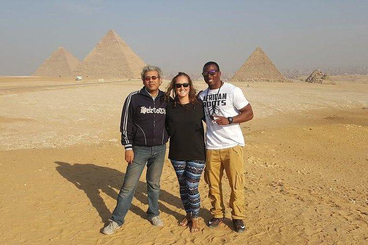 Giza Pyramids, Sphinx en Cairo Volledige dag privétour met lunch