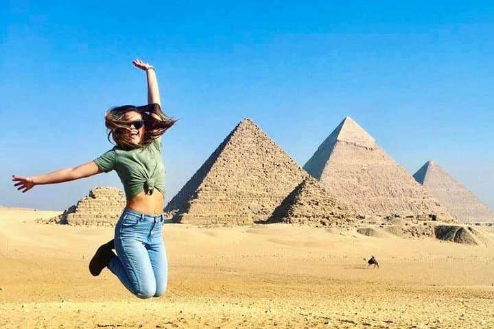Full Day tour to great pyramids Sphinx Citadel and Bazaar