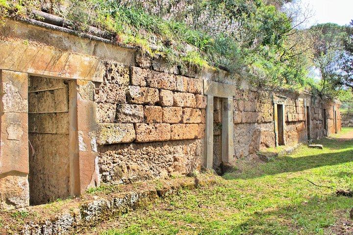 Dagtocht van Rome naar Cerveteri necropoli Bracciano Lake & Castle w hotel pickup