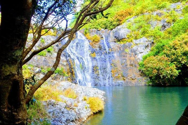 Tour Sky to Sea: escursionismo a Tamarind Falls e 4 spiagge del nord