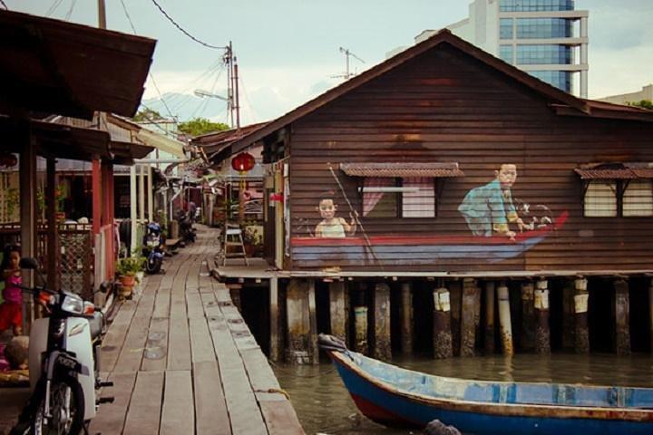 Visite privée: journée entière Penang Heritage Tour