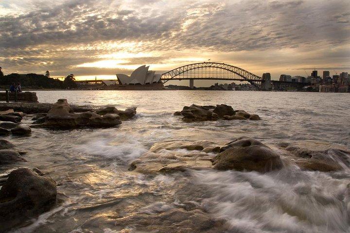 プライベートシドニー港の夕日写真ツアー＆クルーズ