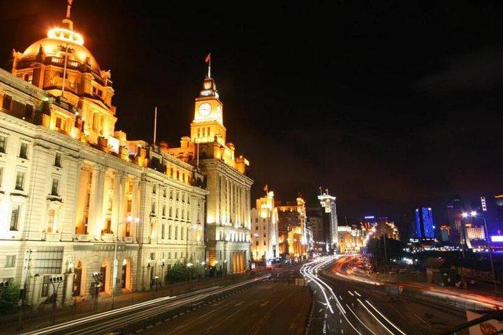 3 horas Shanghai Night View: O Bund e Cruzeiro de Luxo no rio Huangpu