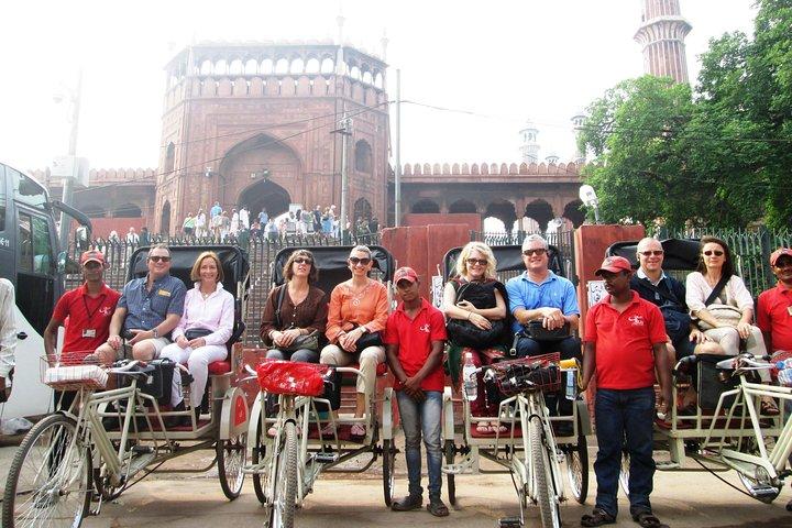 Old Delhi Group Tour af Rickshaws
