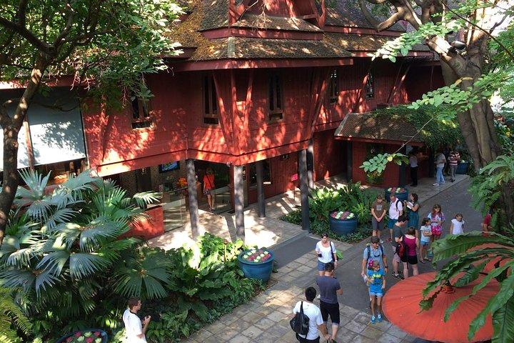 Casa do Jim Thomson & excursão do palácio de Suan Pakkard