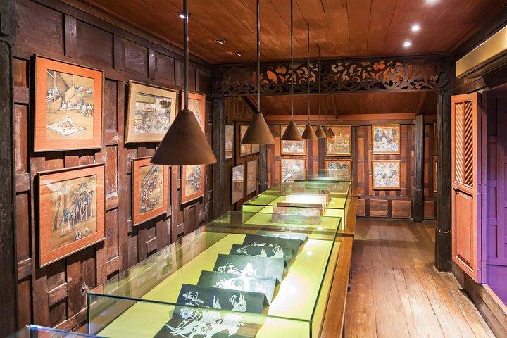 Casa do Jim Thomson & excursão do palácio de Suan Pakkard