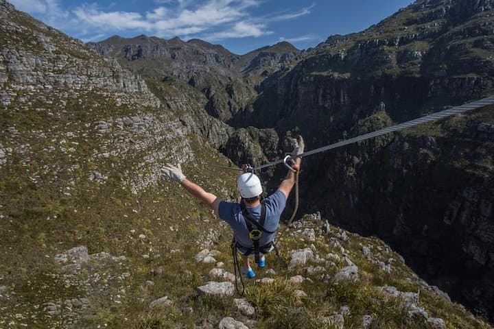 Zip Line and Wine from Cape Town