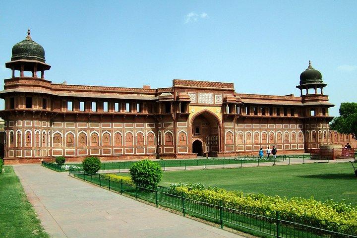Da Delhi : tour dell'alba di Tajmahal con forte di Agra, Baby Taj, pasto
