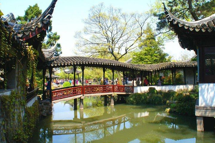 トップ蘇州庭園の終日プライベートツアー