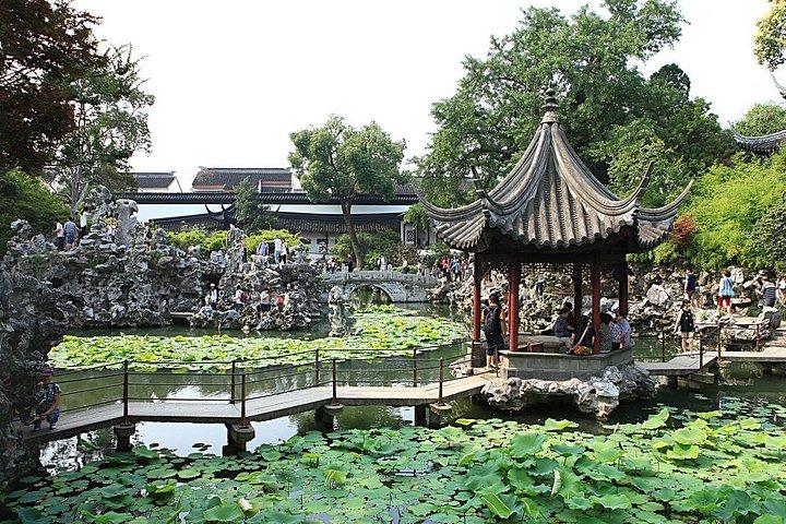トップ蘇州庭園の終日プライベートツアー