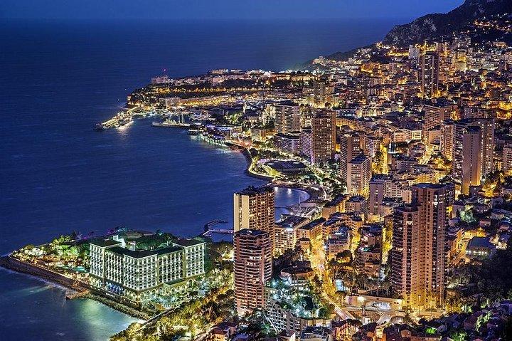 Monaco, Monte Carlo, Eze e Landscape Day & Night Tour Privado