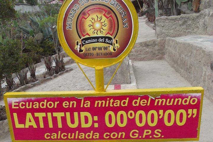Quito en het midden van de wereld privé dagtrip