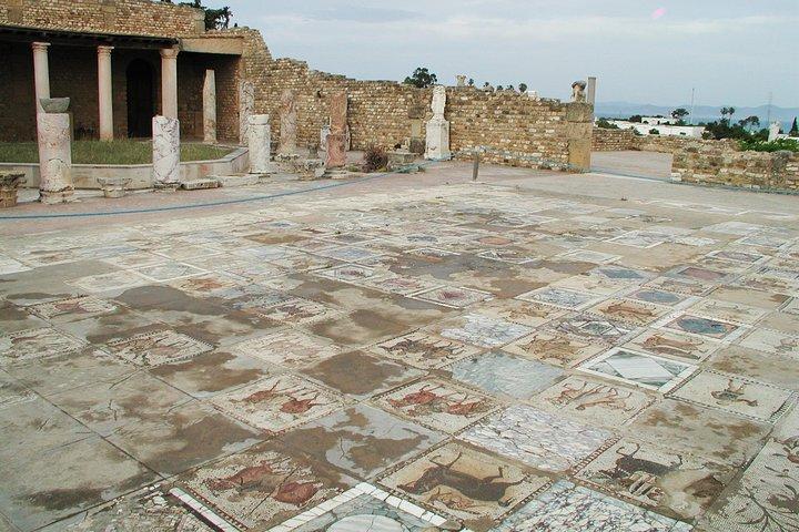チュニスからのCarthage、Sidi Bou Said、Bardo Museumの全日ツアー