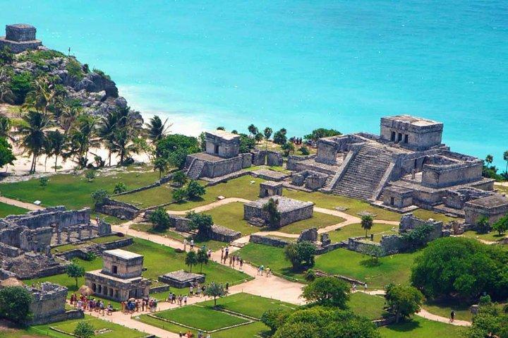 Tulum Akumal Snorkeltur och 4 Cenotes liten grupp Alla avgifter inkl