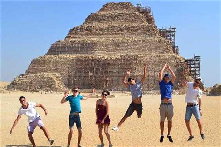 Best Day Tour naar de piramides van Giza, Saqqara, Memphis vanuit Caïro