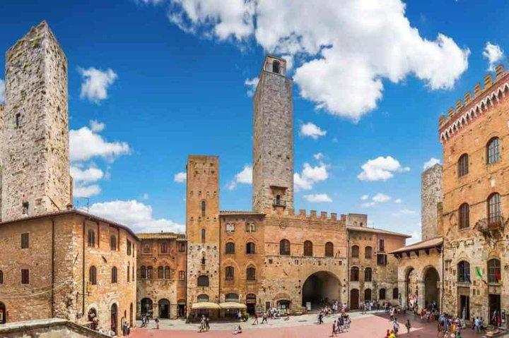 Visite d'une demi-journée de la cave du Chianti avec San Gimignano