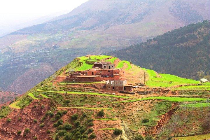 Atlas Mountains and 3 Valleys from Marrakech including Camel Ride