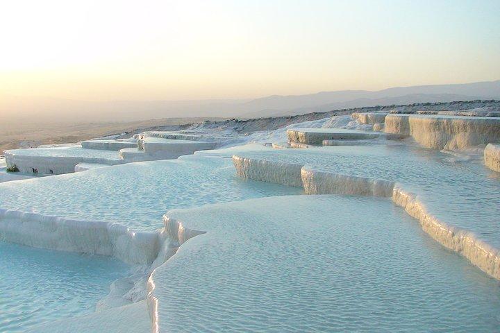 Best of Pamukkale Tour From Kusadasi: Hierapolis, Travertines, Cotton Castle