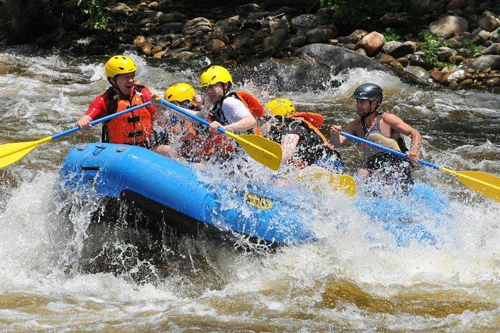 Ubud Wildwasser Rafting mit Wasserfall und Mittagessen