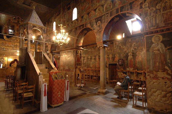 Meteora-solnedgang med kloster- og eremithuler-tur i lille gruppe