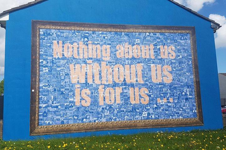 Belfast Troubles Mural de Arte de Rua e Peace Wall Walking Tour