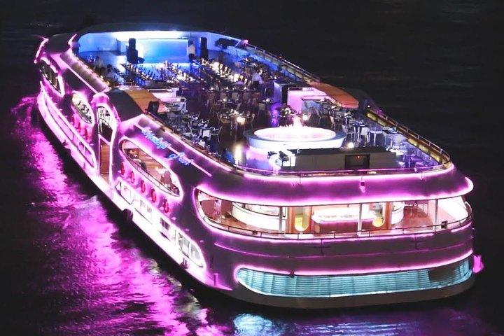 Maravilhosa pérola: Dinner Night Cruise em Banguecoque
