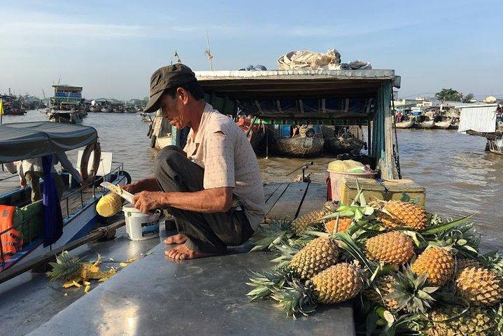 Mercato galleggiante di Cai Rang e tour privato del delta del Mekong da Ho Chi Minh
