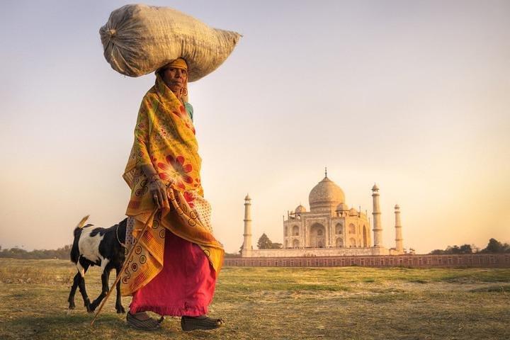 Viaggio privato: tour di un'intera giornata di Agra con Taj Mahal, il Forte di Agra e Fatehpur Sikri