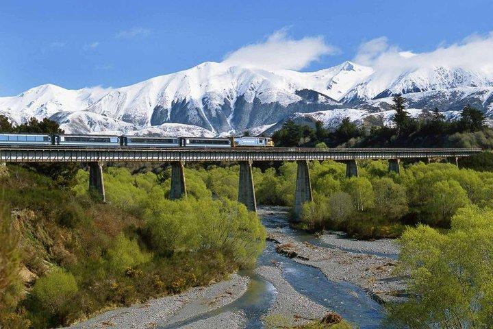 Arthur's Pass e TranzAlpine Train Day Tour da Christchurch
