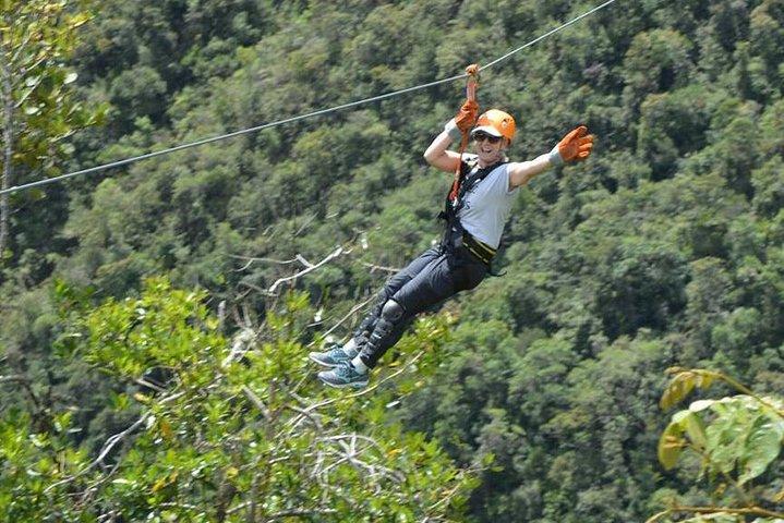 Death Road by Bike and Zip Line