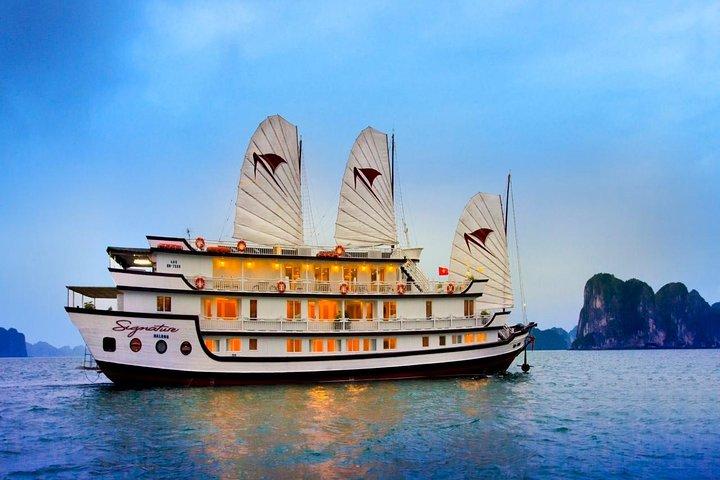 Halong Bay Cruise 2 Tage - 1 Nacht mit 5 Sterne Luxus