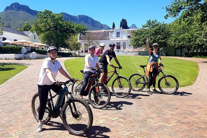 Tour guiado de bicicleta em Stellenbosch