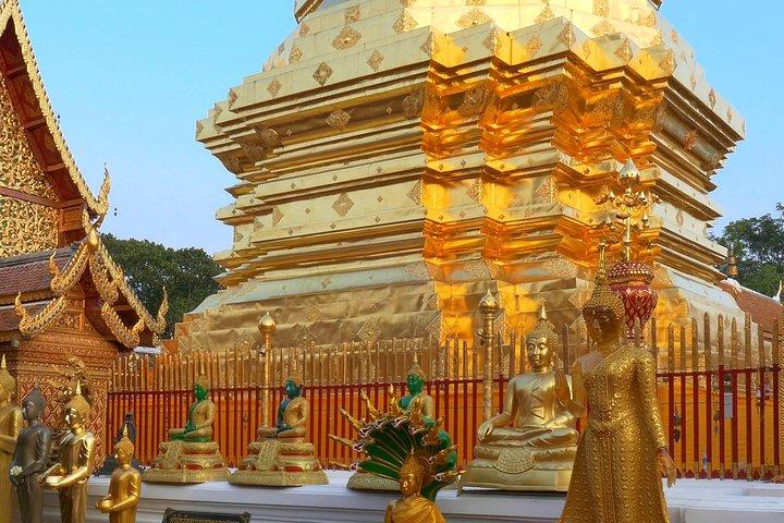 Chiang Mai ikoniske templer og bytur