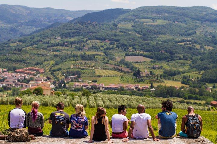 Excursión en bicicleta por el campo toscano de un día completo