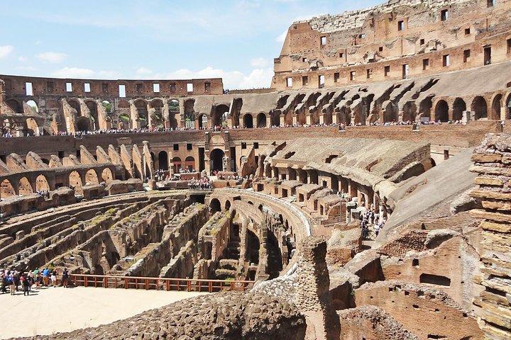 Tour VIP del Coliseo, el Foro y el Monte Palatino con un guía doctorado