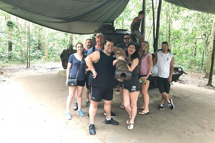 Excursão privada de meio dia à tarde nos túneis de Cu Chi