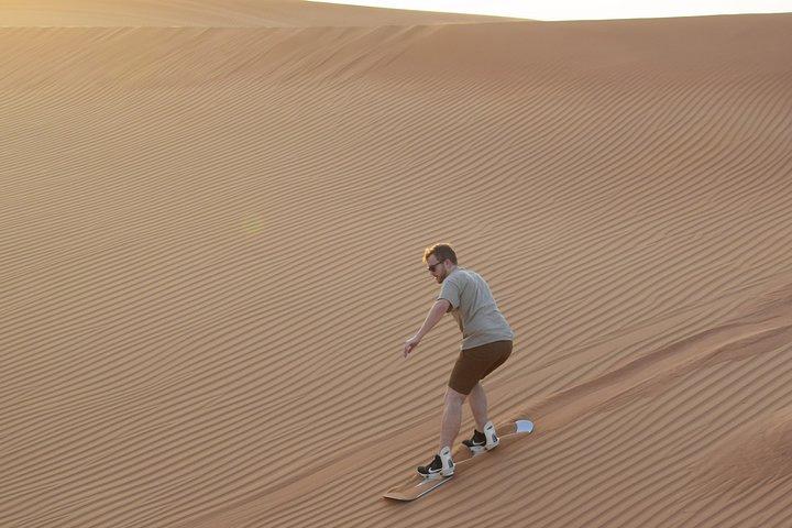 Morgen Safari med 4x4 fra Dubai med Sand Boarding