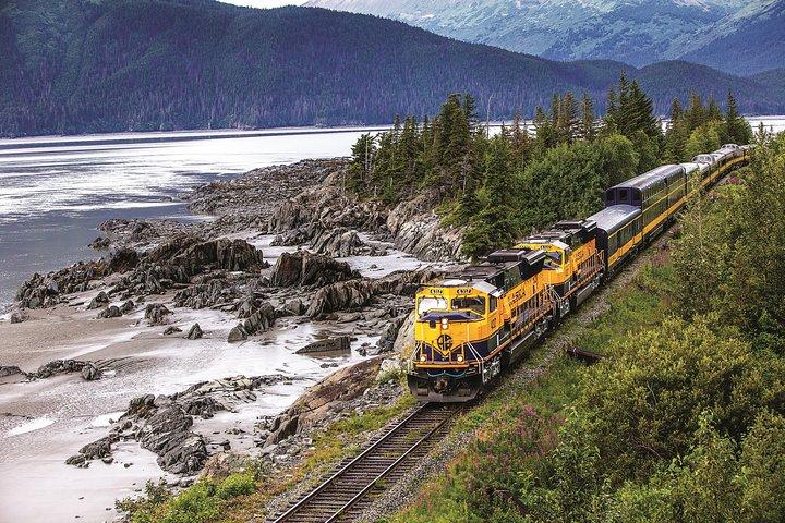 Anchorage du chemin de fer de l'Alaska pour aller-retour à Seward Retour le même jour